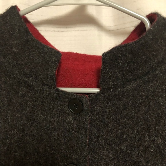 Reversible Alpaca Wool Jacket XL - Picture 3 of 5